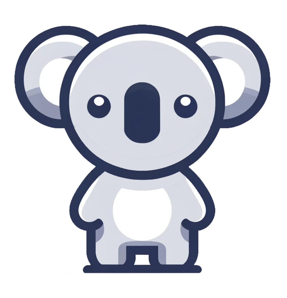 KidLit Koala Logo